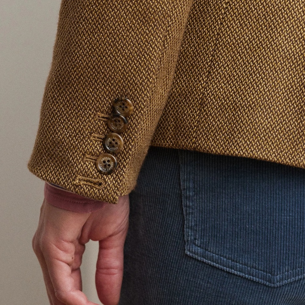 Lauren Ralph Lauren
WOOL BLEND TWILL BLAZER - Blazer - brown multi - Picture 6 of 8